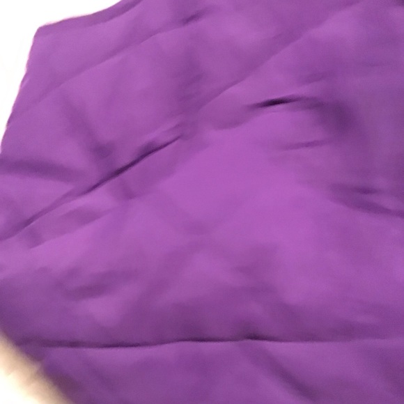 Lauren Ralph Lauren Purple Quilted Vest, Size Sm - Picture 8 of 10